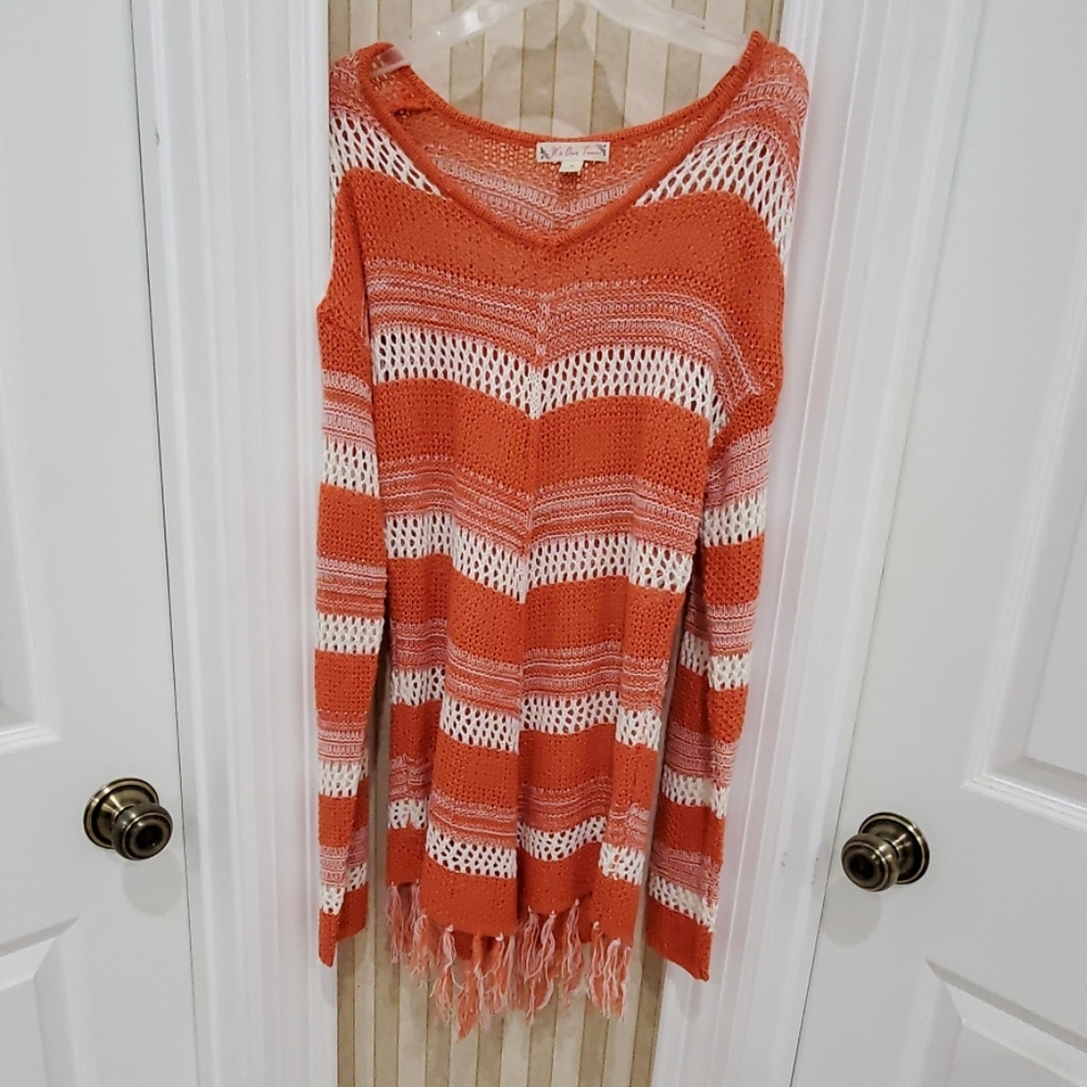 It's our time! Fringe sweater